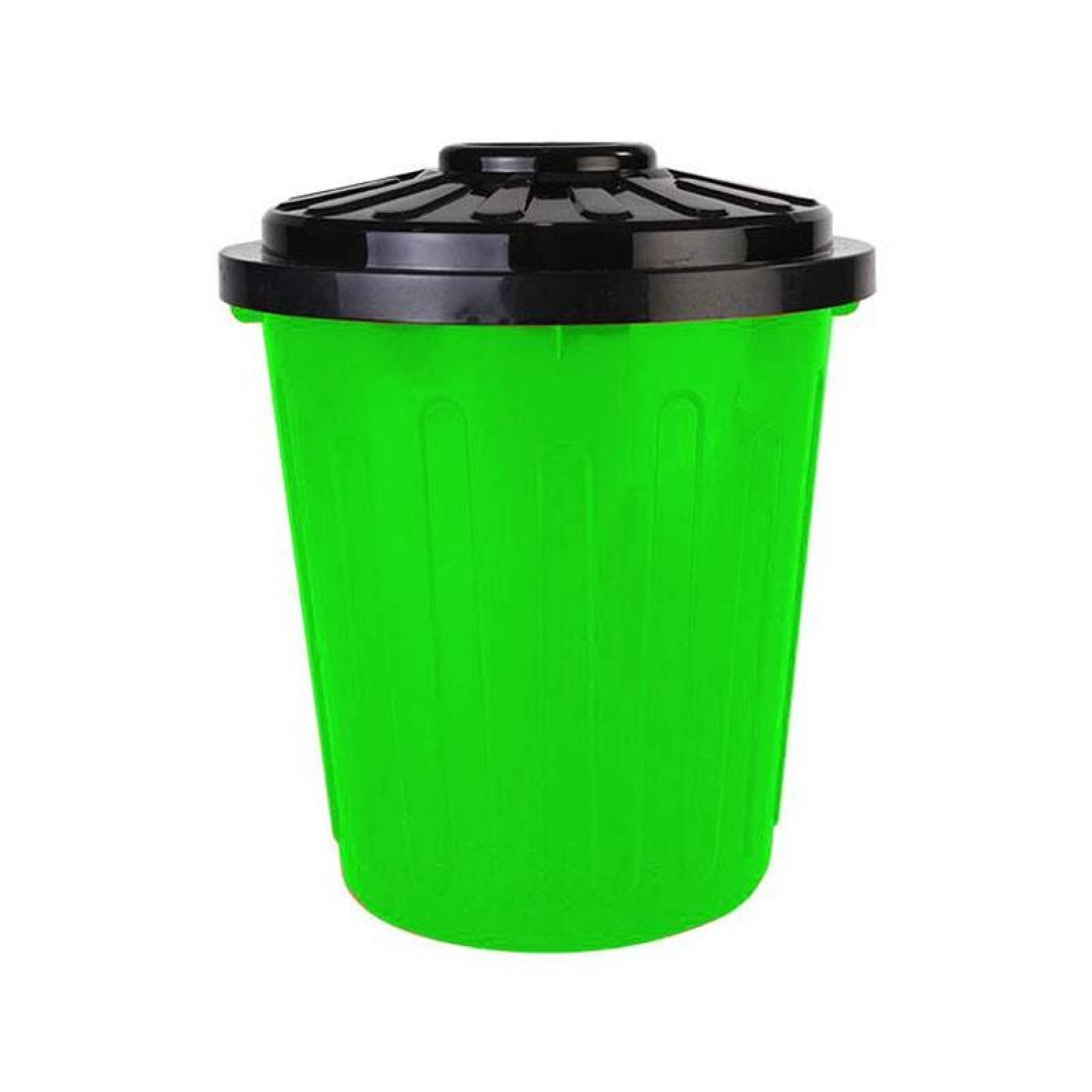 Canasto pequeño para Basura, MXRYG-001-28, 1 pza, 7,5lts, Polietileno, Color Verde, RecyGreen