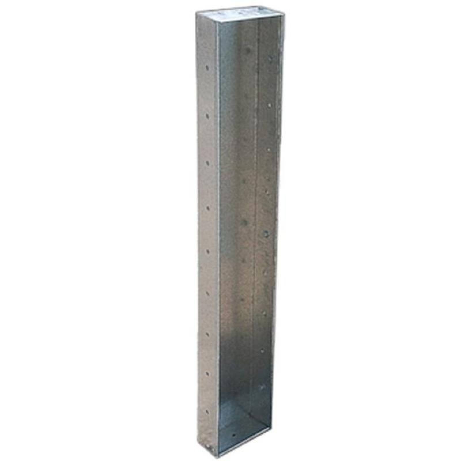 Charola U de Lamina Galvanizada MXCMU-003-1 Charola de Cierre Muro Filtros U 6" x 2,00m x 3" Galvanizado Calibre 18, FlexCabin Muro Charola de Cierre Filtros U