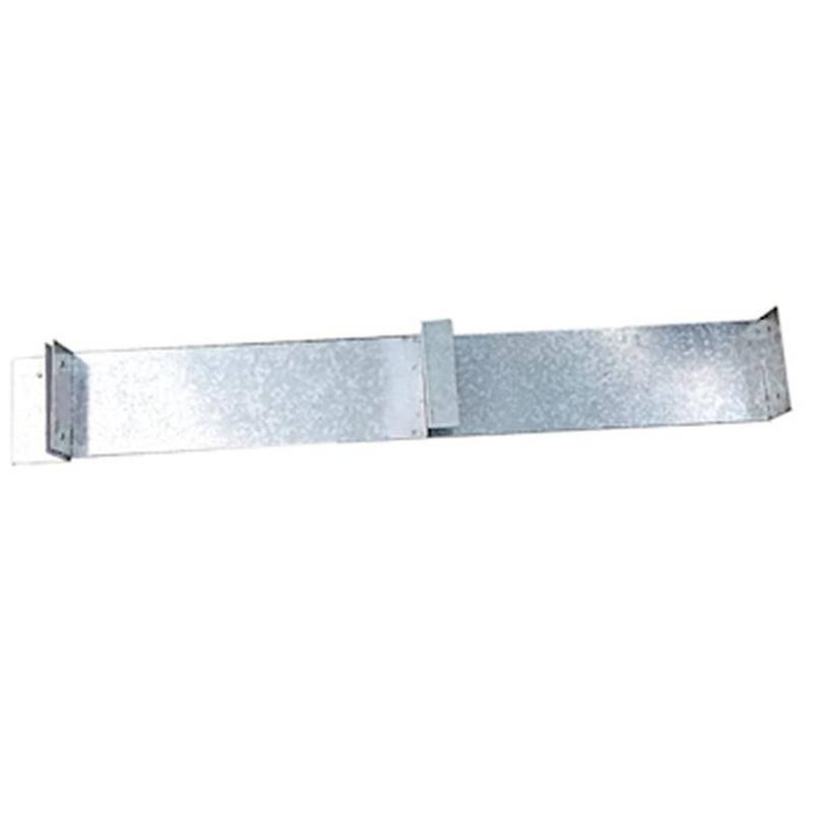 Soportes Metalicos Modulares MXSAE-002-4 Soporte para Arrancadores yo Extintores 1,00m x 0,30m x 3" Refrozado al Centro Galvanizado Calibre 16, FlexCabin Soporte para Arrancadores yo Extintores