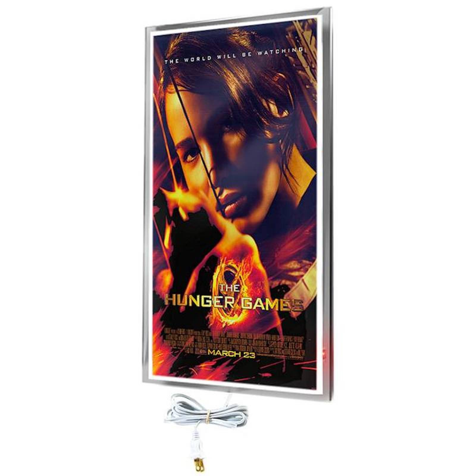 Calefactores Cuadrados Ecologico, MXORH-005-5, 380W, 110V/1F/60Hz, 3.5A, 90x60x4 cm, Juegos del Hambre, Litografiado., OthersHeat