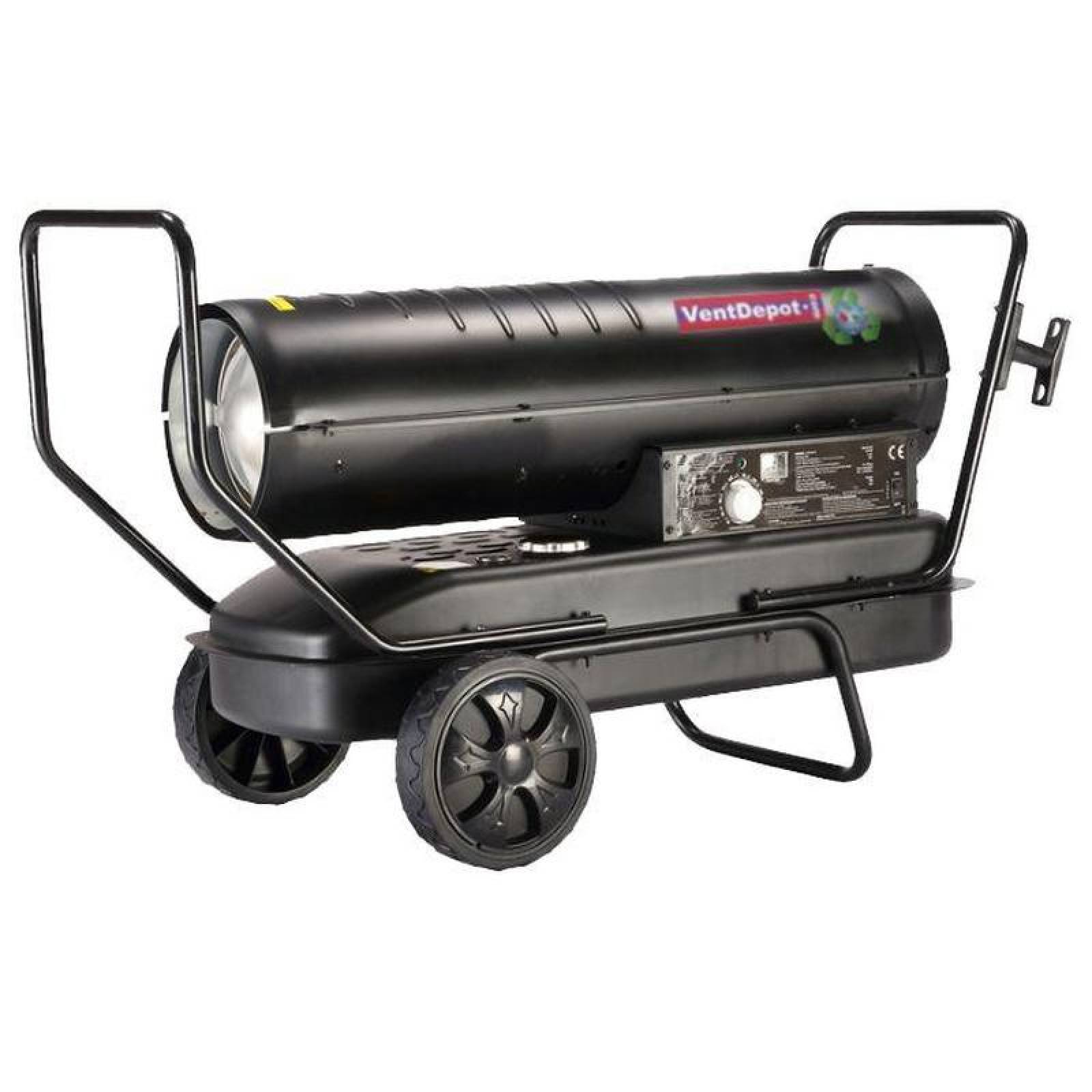 Calefactores para Granjas, MXURS-003-3, 175000 BTUs, 1060m³/hr, 110V, 60Hz, 51kW, Termostato, Tanque 50 Litros, BurstFire