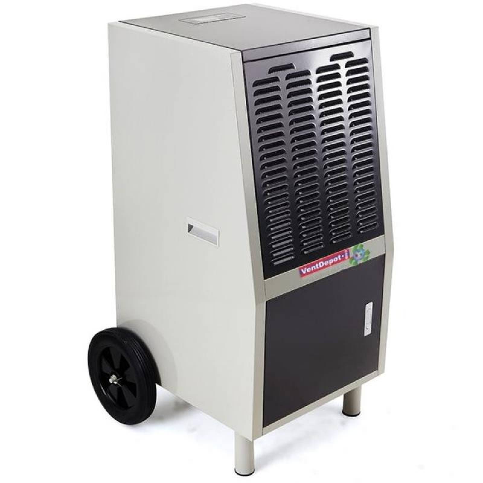 Deshumidificador Resistente MXRND-003-2 90Litros 158Pintas 90 a 150m³hr, 1300W 6A 110V 1F 60Hz 1 Velocidad Color Gris, RhynoDry