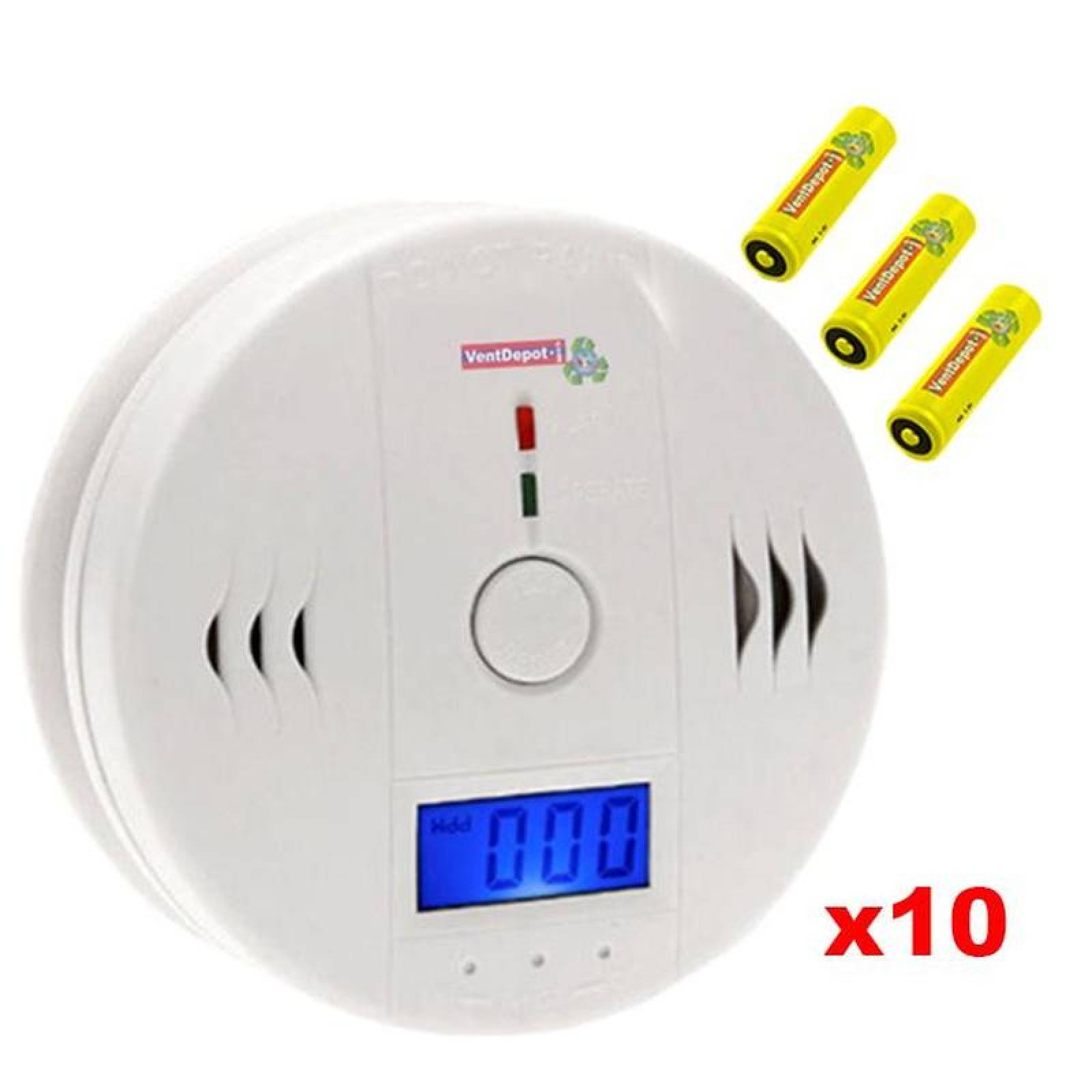 Alarma contra Incendios Económica MXSKE-003-7 Alarma Visual Roja Sensor ...