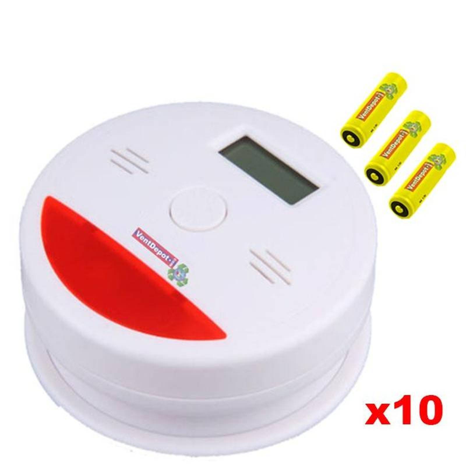 Alarma Novedosa contra Incendios MXSKU-003-6 Alarma Visual Roja Sensor ...