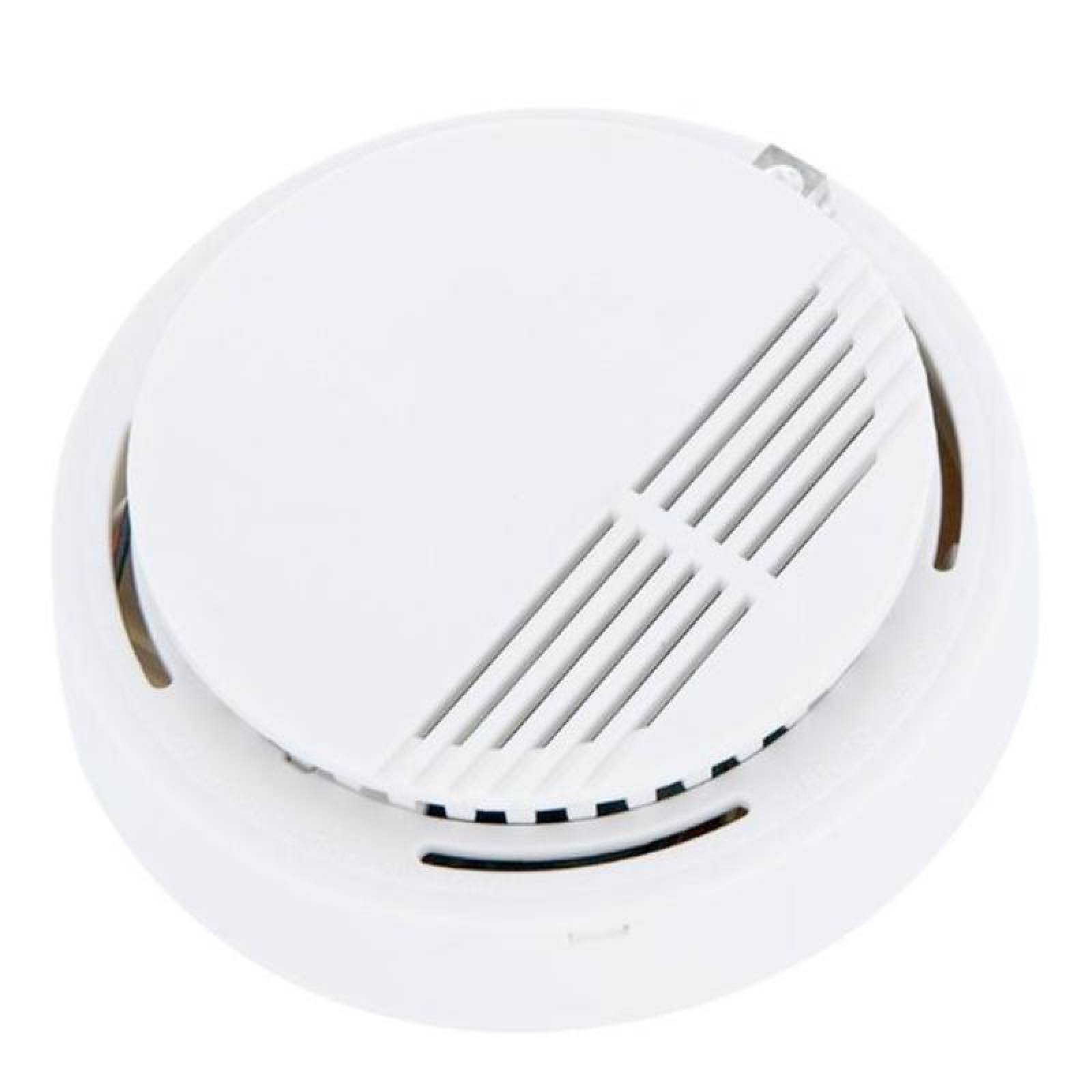 Detector de Humo de Batería MXSKX-002-2 Alarma Visual Roja Sensor Humo Batería 1x9V Incluida 85 a 105dB -10 a 50C Blanco 5 Pzas, SmokeX