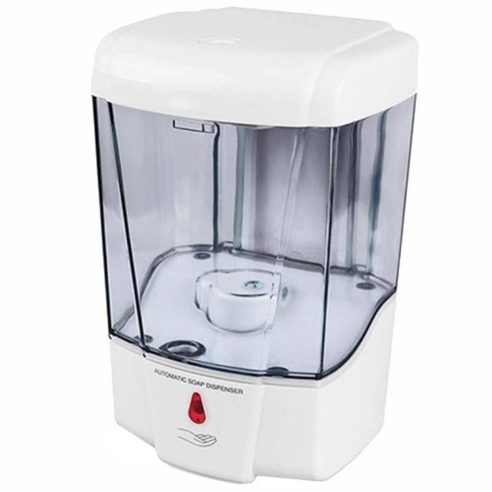 Dispensador de jabon liquido MXNSP-010-1 40pzs Sensor Infrarrojo 700ml Líquidos y geles Plástico ABS Baterías Incluidas, SensoProtec