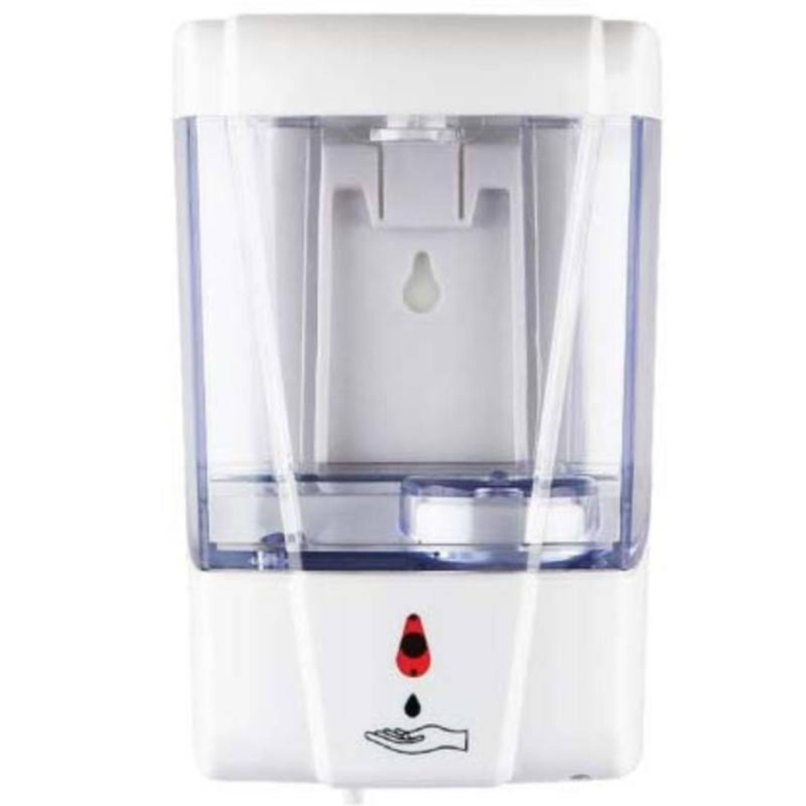 Dispensador de Gel para Hospitales MXNSP-012-2 75pzs Sensor Infrarrojo 700ml Líquidos y geles Plástico ABS Baterías Incluidas, SensoProtec
