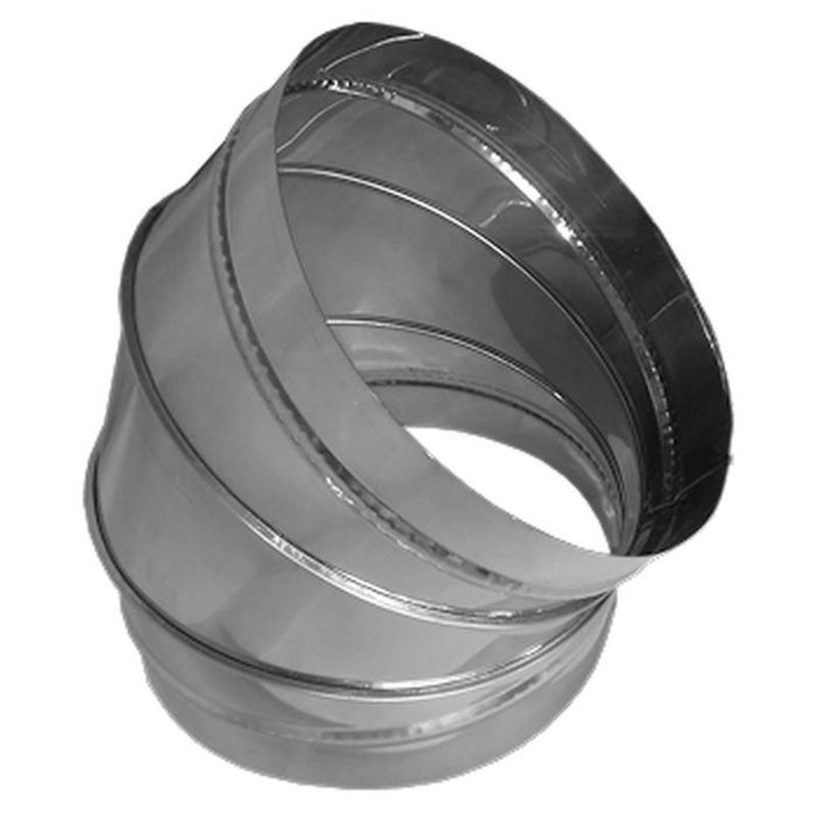 Codo de Unión 45 MXMIW-007-2 20" Diámetro Radio 20" Inoxidable 430 C,24 100porciento Espejo ZirrorElbow de 45