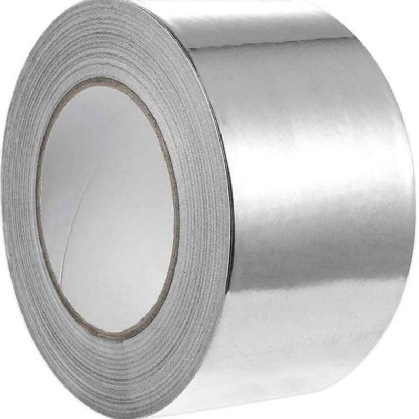Cinta Metalica Extra Resistente MXATP-001-6 Grosor 48mm Metros x Rollo 45,72 1pz AlumTape