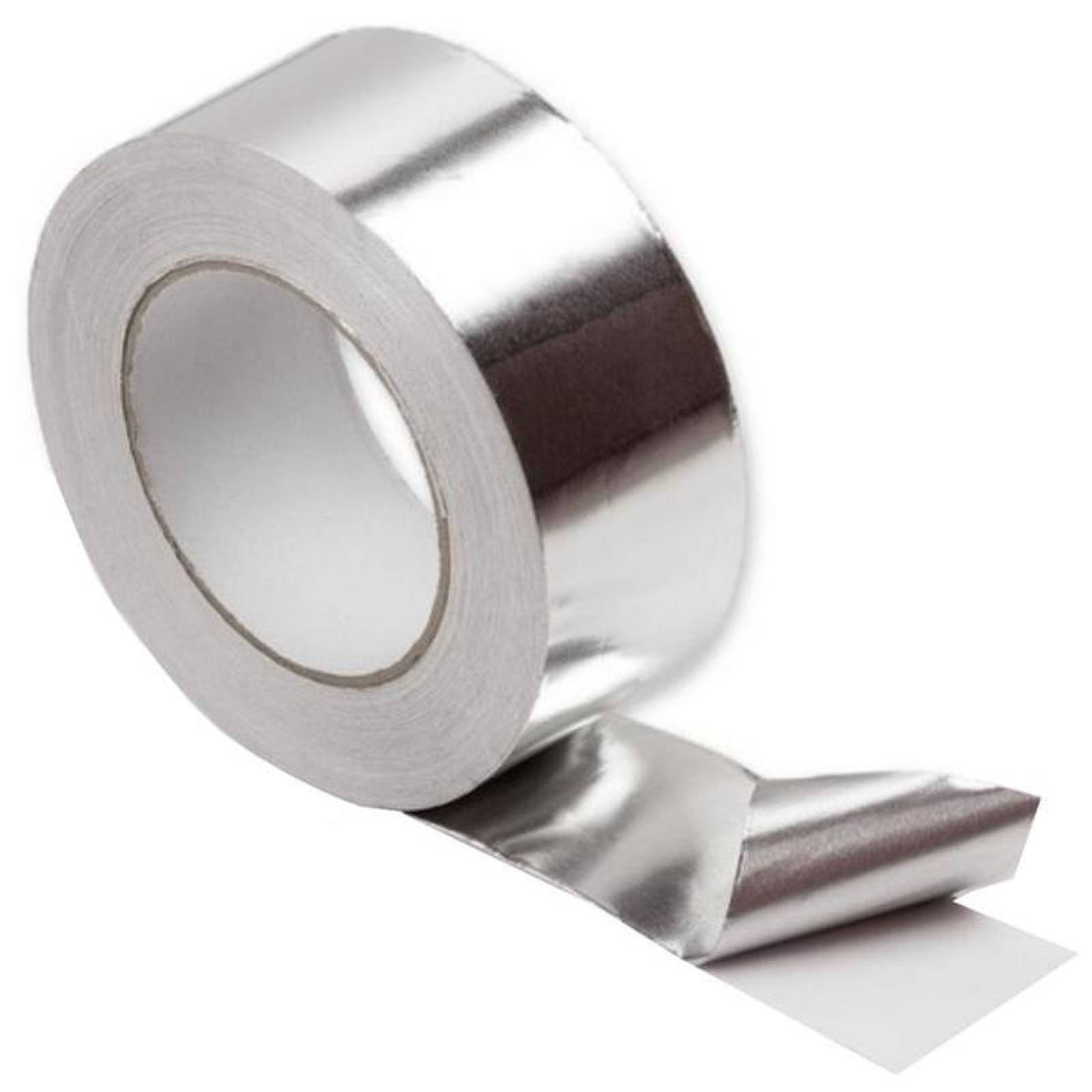 Cinta Metalica Extra Resistente MXATP-001-6 Grosor 48mm Metros x Rollo 45,72 1pz AlumTape