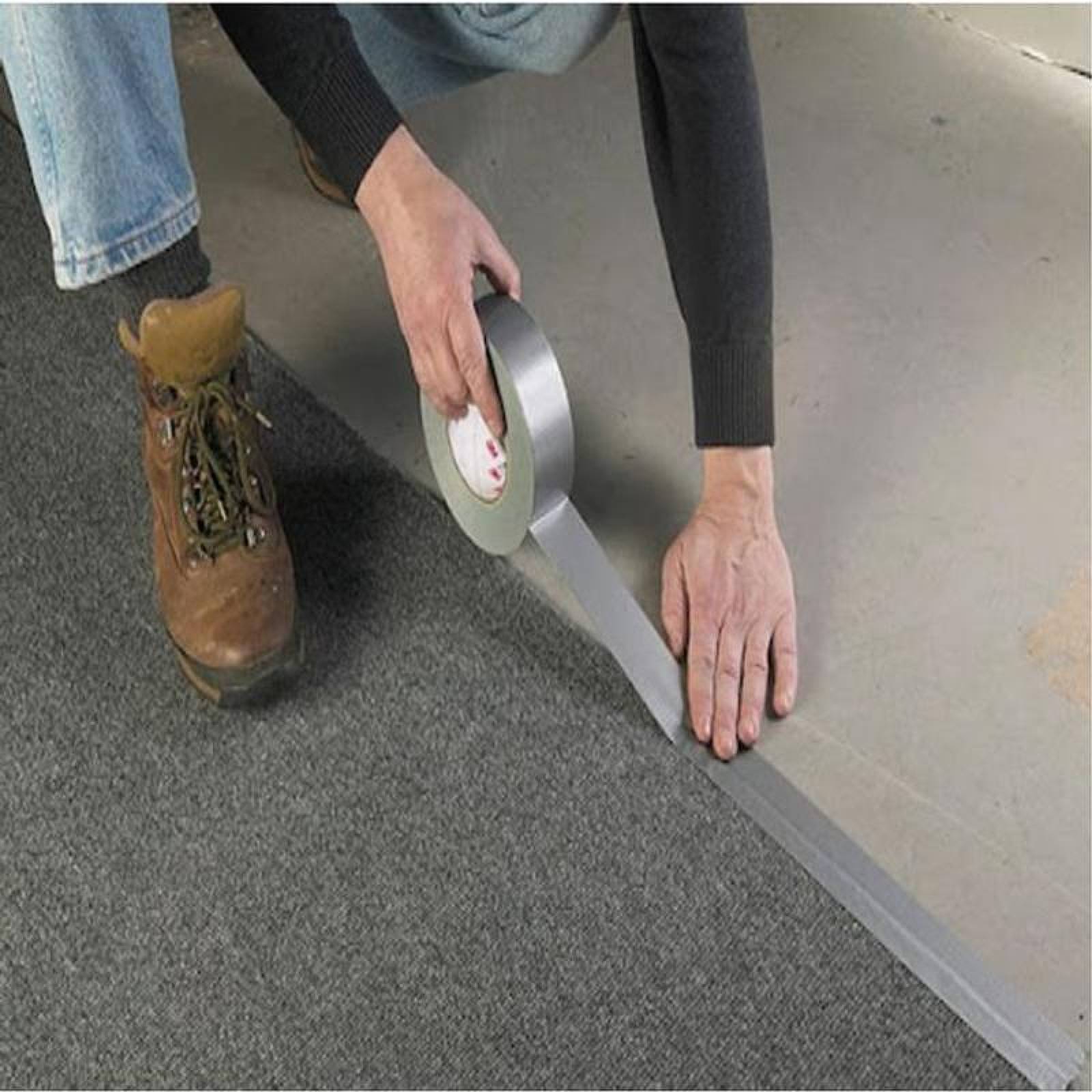 Cinta Adhesiva Resistente Gris MXGTP-001-3 1 pza 10m Ancho 2" Grosor 0,254mm, GreyTape