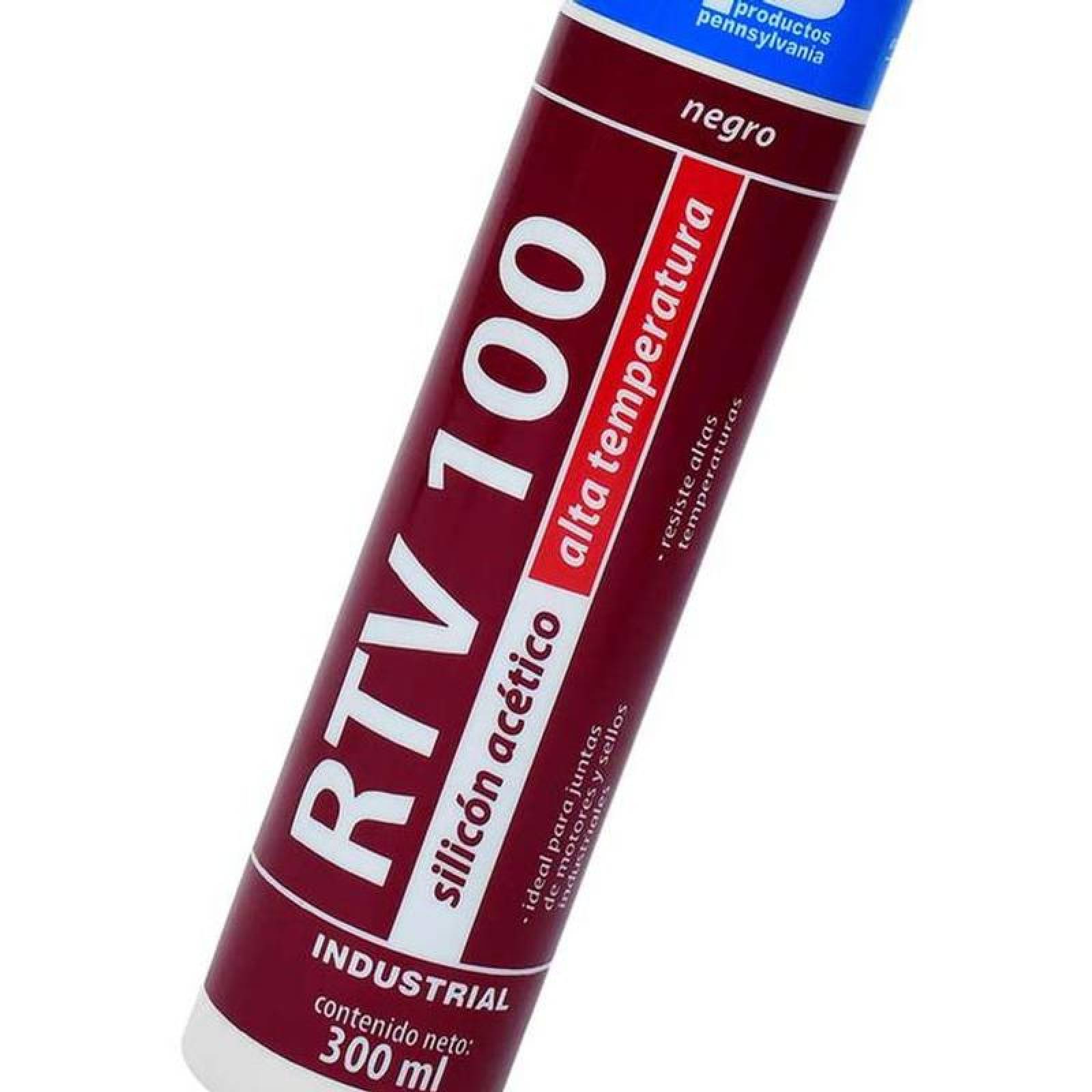 Silicon Rojo de Alta Temperatura MXHSE-001-7 1pza 300ml -60 a 200C Rinde 8m x 6mm HotSeal