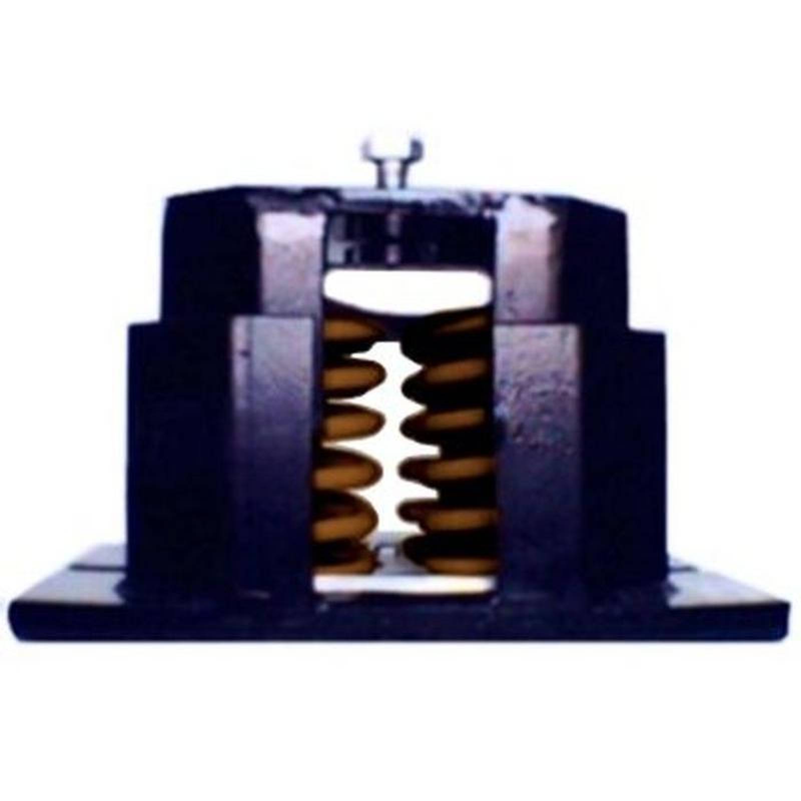 Tacon Antivibracion Industrial MXBOS-006-3 Carga de 500 hasta 1180Kg Deflex, 3,05cm Café BoosPro