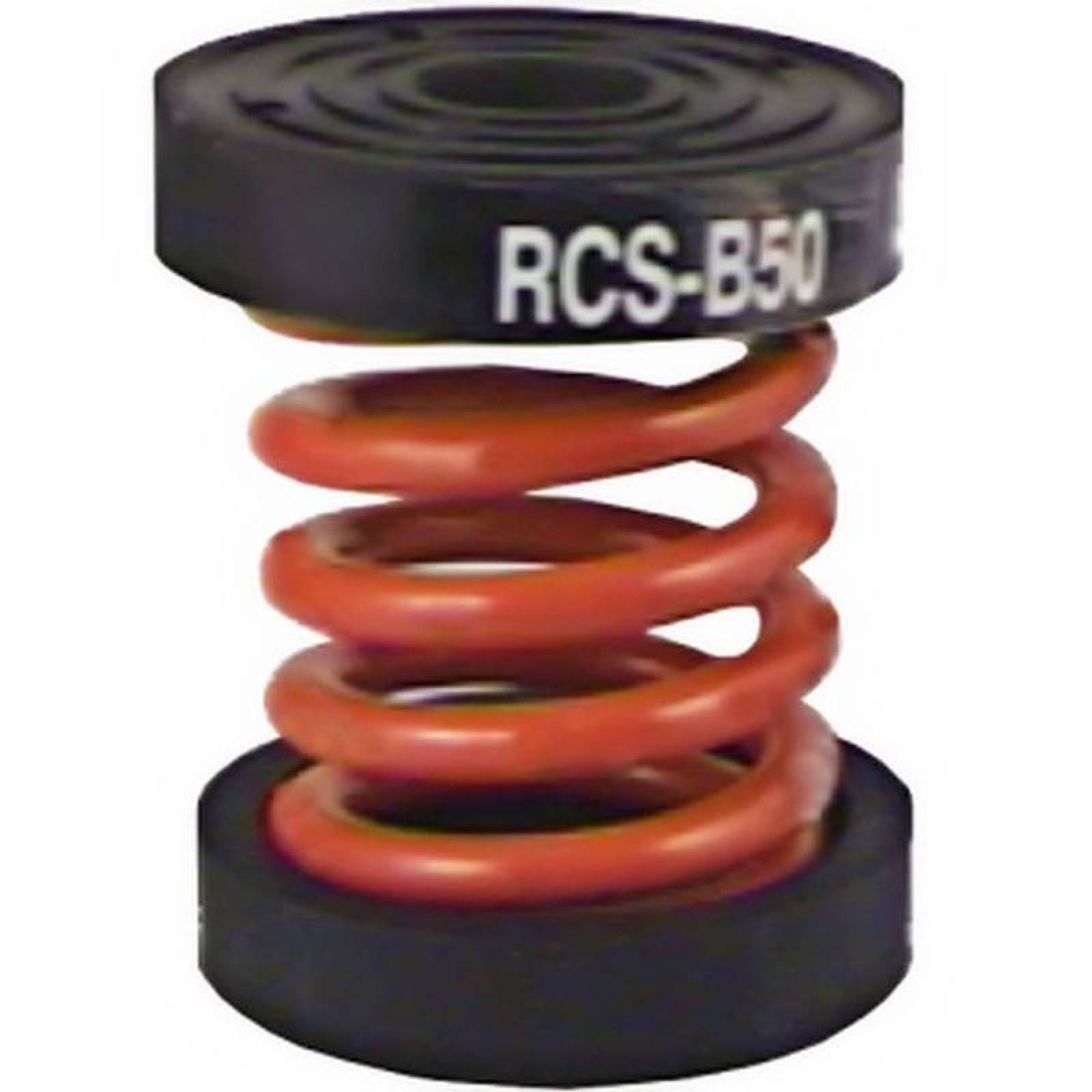 Resortes Antivibratorios Industrial MXFSP-006-1 Carga de 77 hasta 238kg Deflex, 2,79cm Naranja FreeSpree