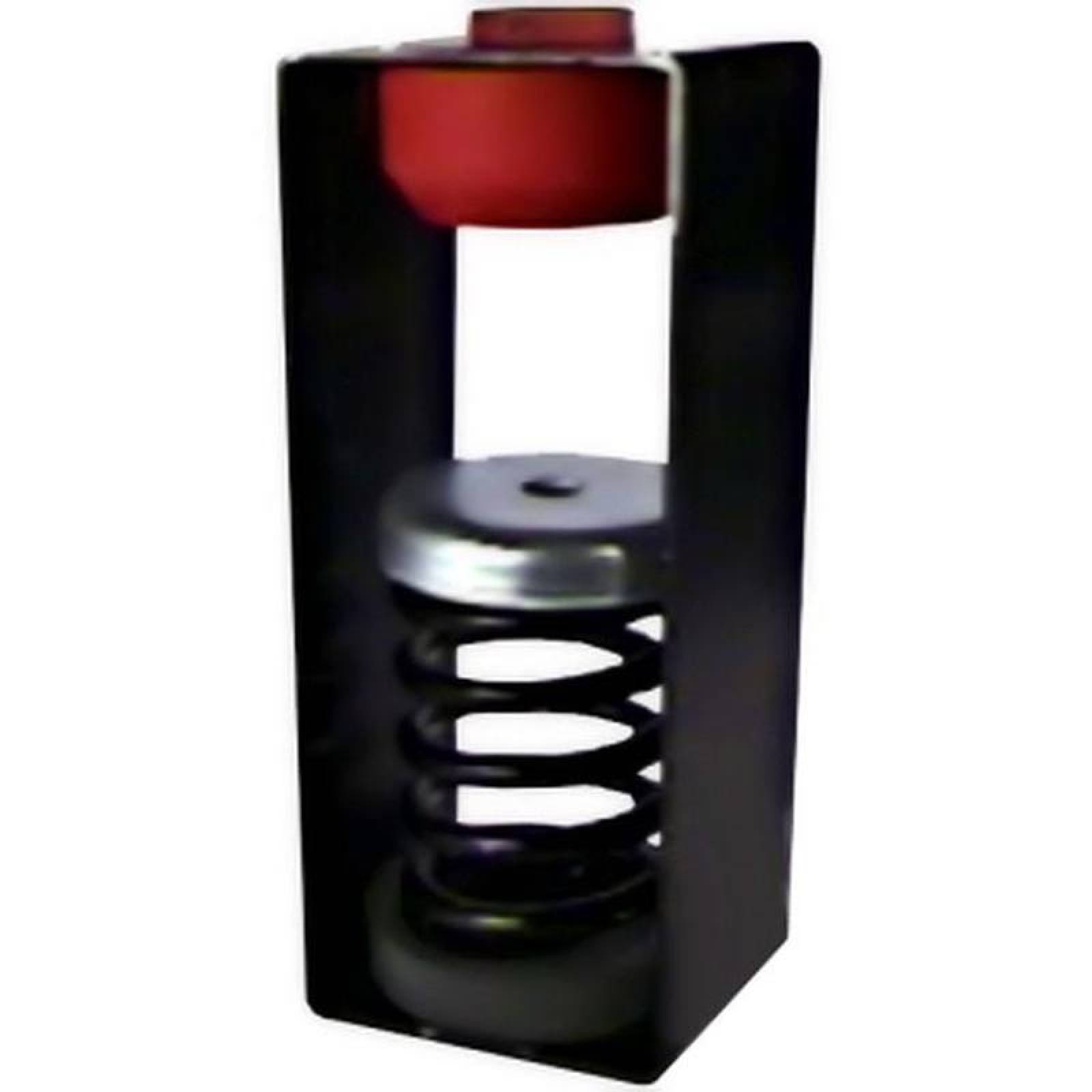 Suspension Resorte Antivibracion MXPRE-004-1 Carga de 34 hasta 136kg Deflex, 4,32cm Negro SkySpree