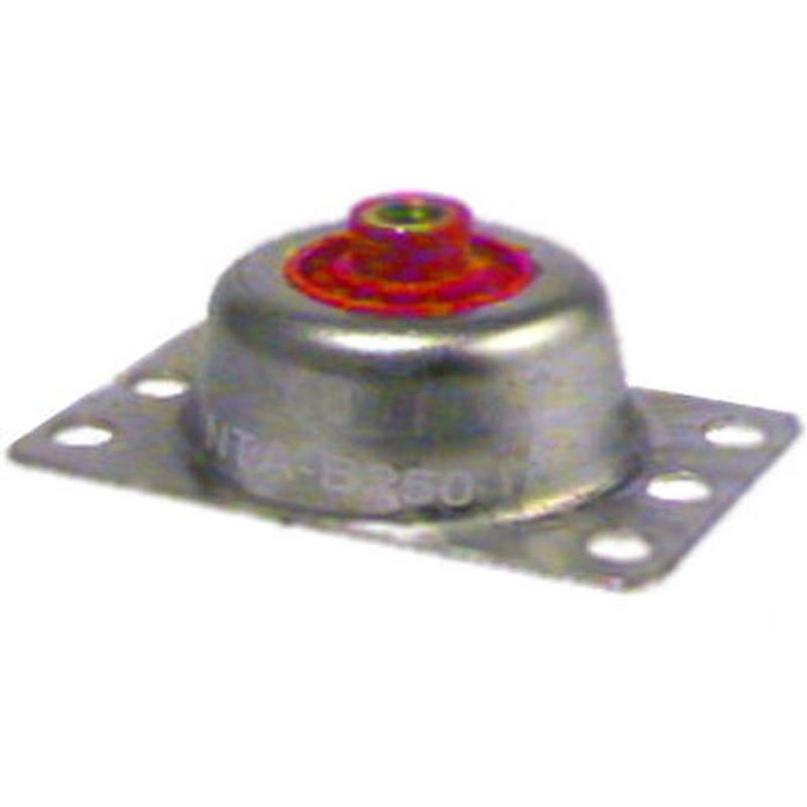Tacon de Hule Industriales MXTCX-004-3 Carga Nominal 113kg Deflex, 0,4cm Rojo TacBox