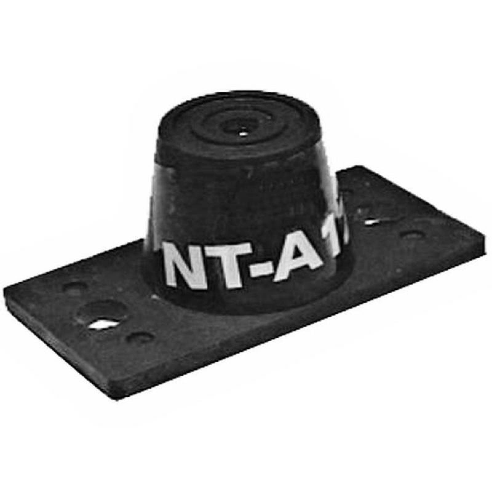 Tacones Antivibratorios para Piso MXTPL-004-1 Carga de 45 hasta 70kg Tornillo 516" NC18 Deflex, 0,76cm Negro TacPlat