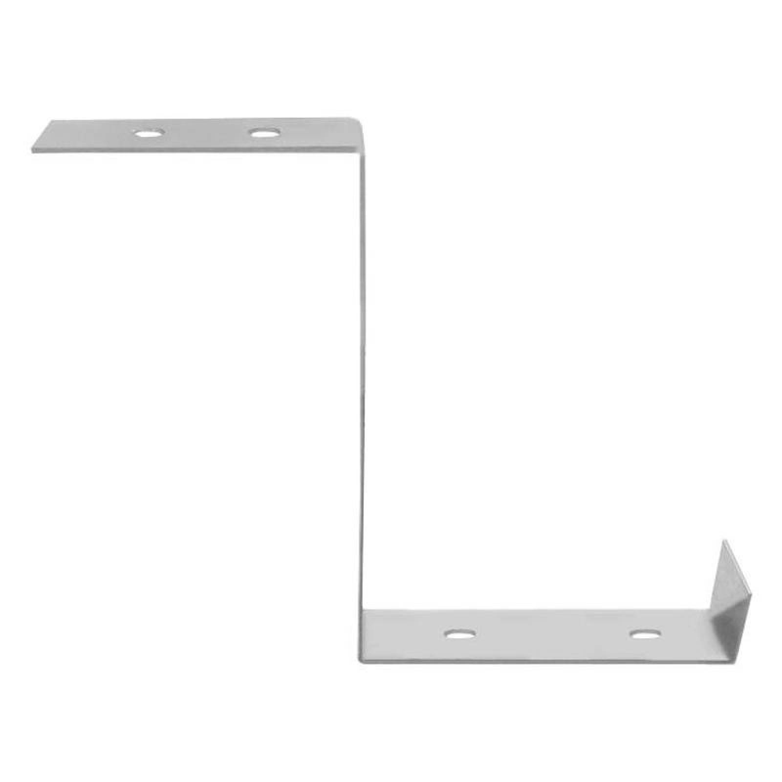 Sujetador Barato, MXOPT-002-1, Sujetador, Acero Inoxidable, Calibre 18, Ancho 7 Pulgadas, Alto 6 Pulgada,, TopFix