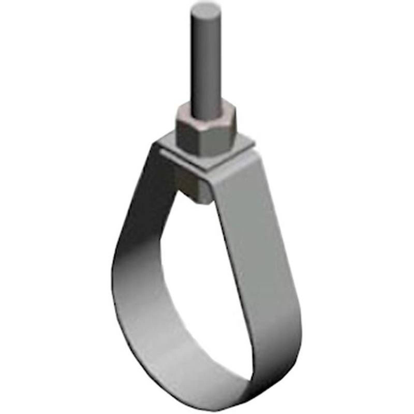 Abrazaderas Tipo Pera MXPCG-002 12"12,7mm Diámetro Long 2 12"63,5mm Rosca Tuerca 316"4,7mm Diámetro Galvanizado100Pzs, LoopHang