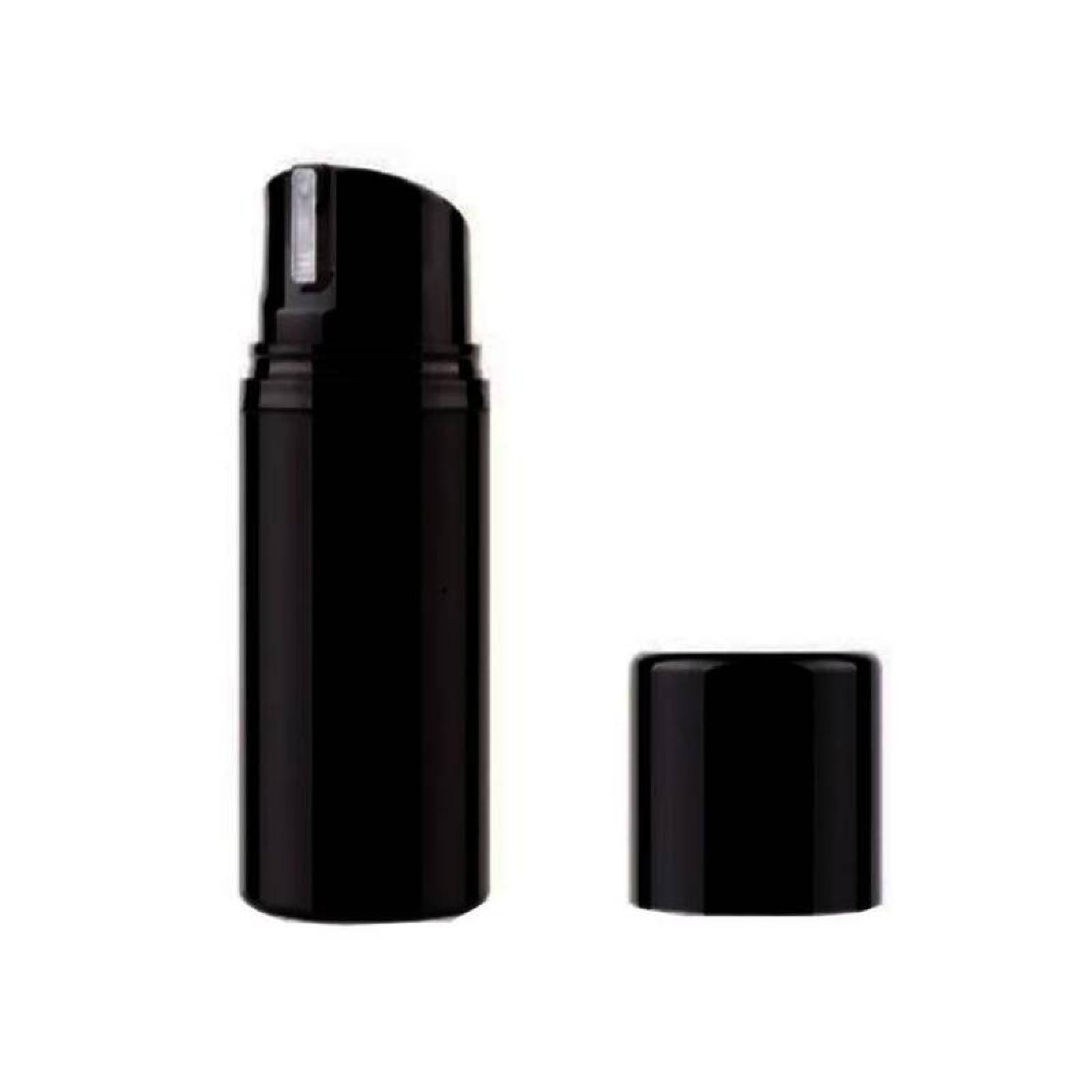 Envases Color Negro, MXBCE-001, 1 Pza, 80ml, Plástico Tapa Dispensadora, Negro,, BlackCream80