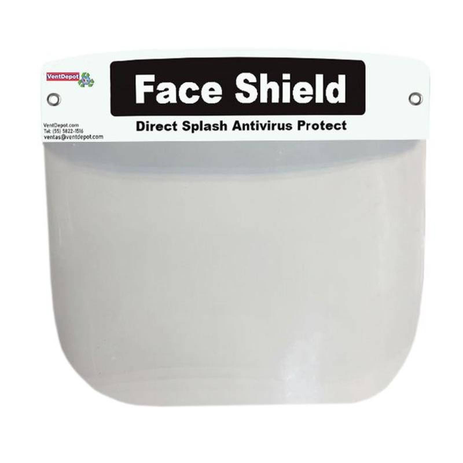 Caretas Facial Baratas, MXMAF-009-2 1pza Blanco PVC Elástica Frontal Espuma Antideslizante, MaskFacial