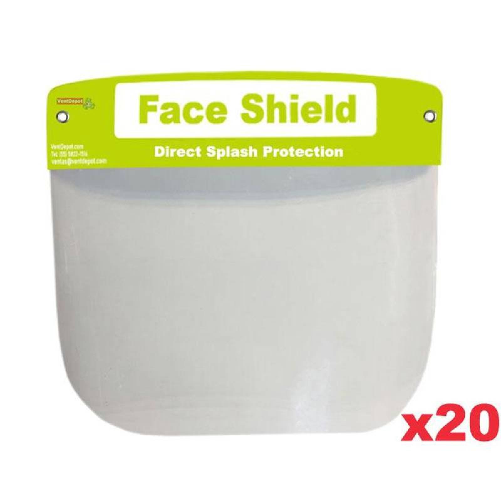 Caretas Economicas para Niños MXSAF-021 Careta 20 Pzs Verde Green PVC Elástica Espuma Antideslizante, KidsMask