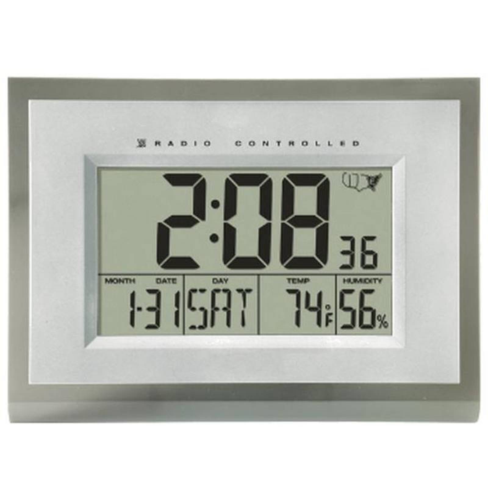 Reloj Digital Registrador Humedad, MXHCK-001-12, Temperatura -5 a 45C, Humedad Relativa 20 a 90%, Reloj, Calendario, HygroClock