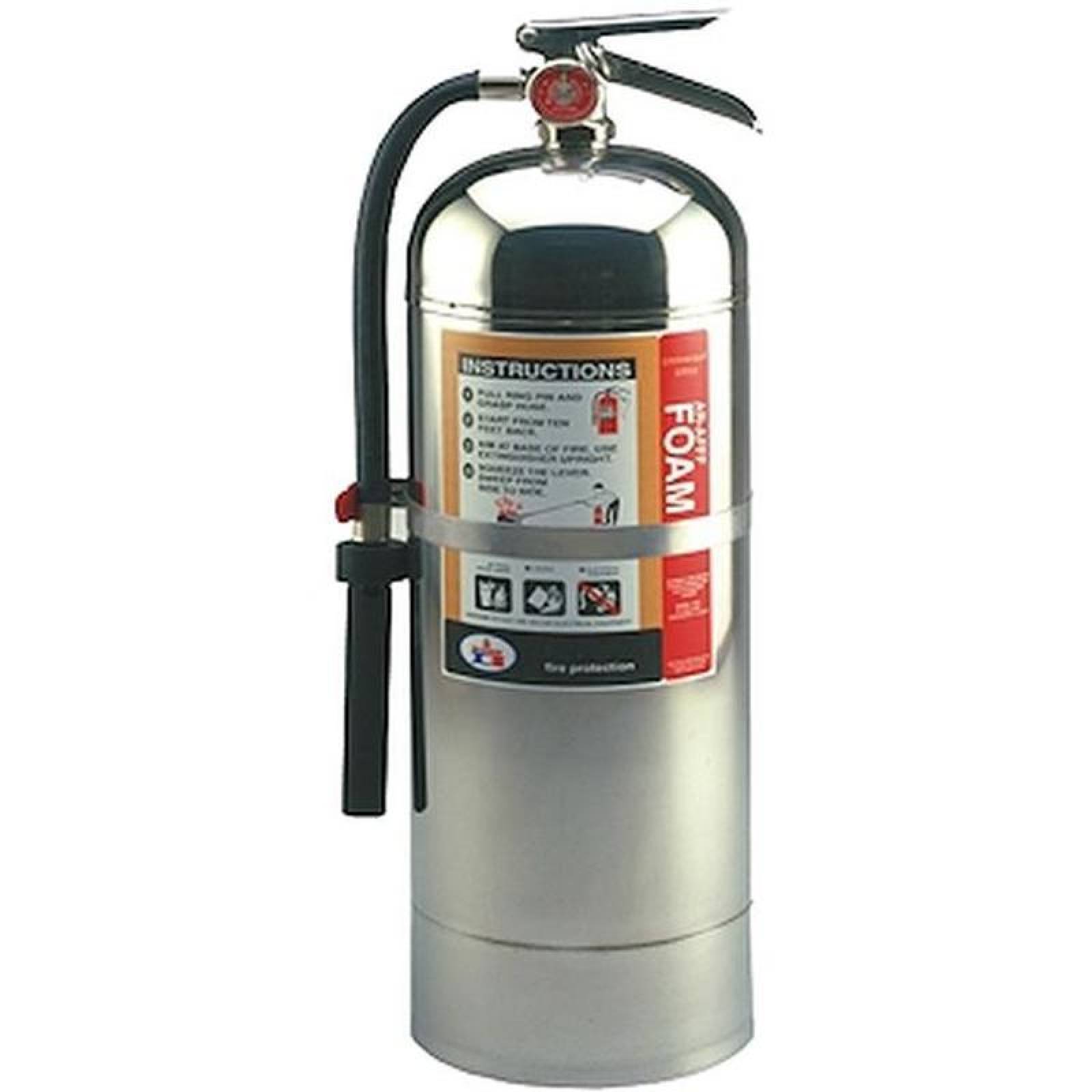 Extintor Espuma Liquida AR-FFF MXPBB-001-7 Clase A B Tipo Líquido H2O y AR-FFF espuma 9Lts, PortaBubble