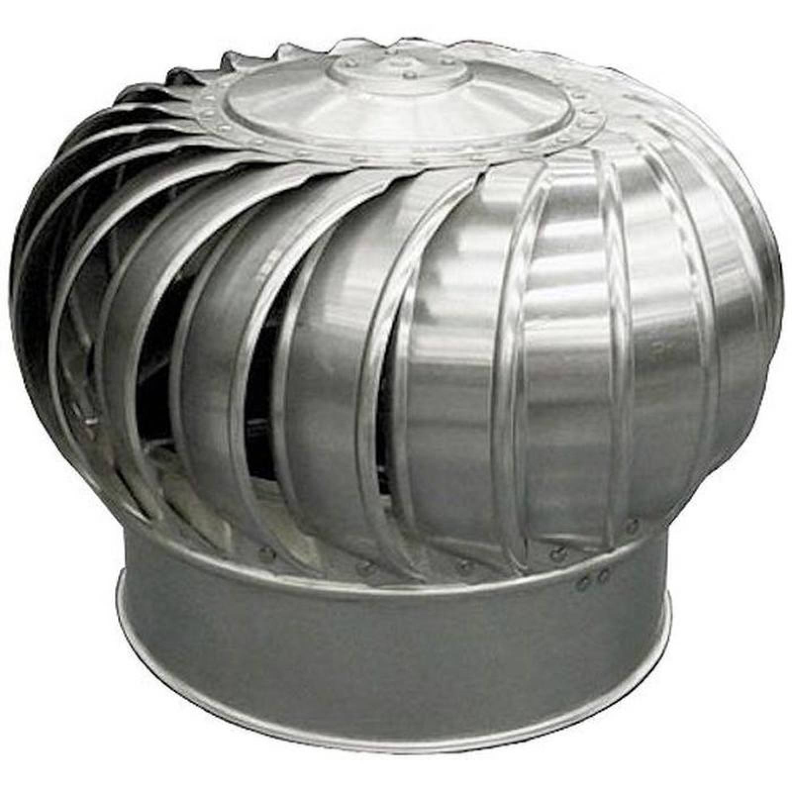 Ventiladores Eolicos para Humo, MXELA-002-5, 21"Turbina, 22 Aspas, 100porcientoAluminio, 1 año de Garantía,, EoloAir