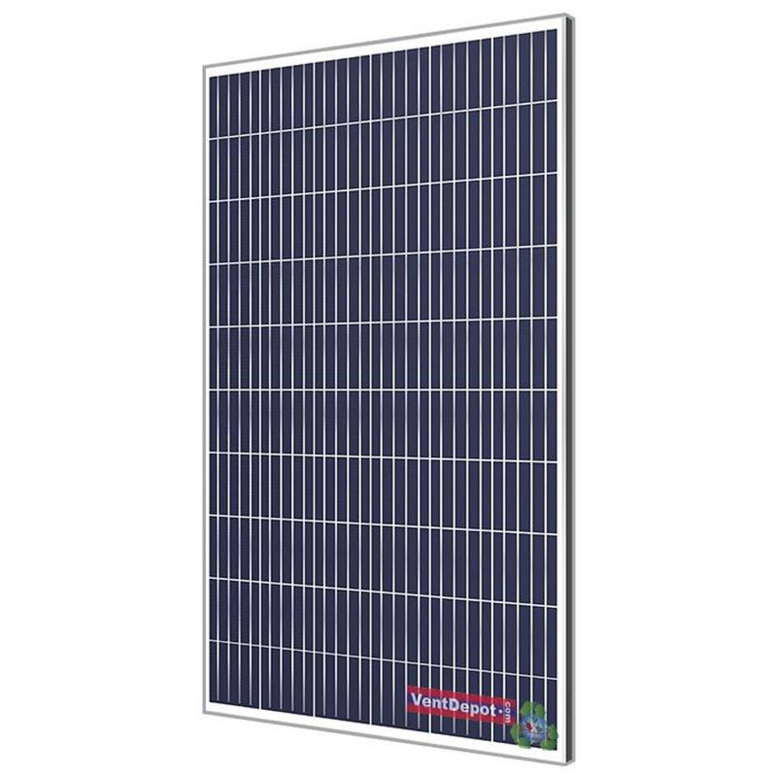 Panel Solar de 305W, MXWUN-001-12, 305W, 33.45V, 1640x992x45 mm, Policristalino, 60 Células, PowerSun