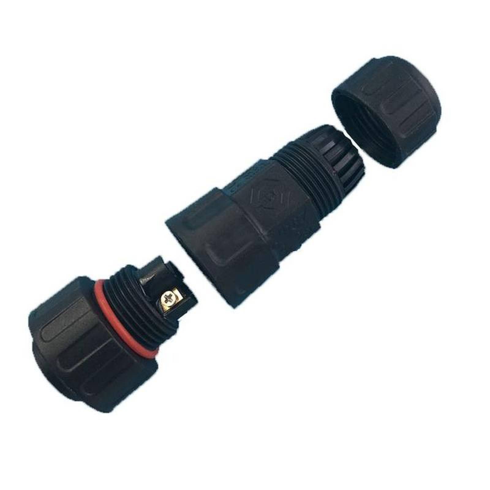 Conector de Cable Eléctrico, MXCPN-001-2, 1 Pza, Macho y Hembra, 500V-1500V, 15A, Cobre, Niquel Galvanizado y Plástico, , LineConnect