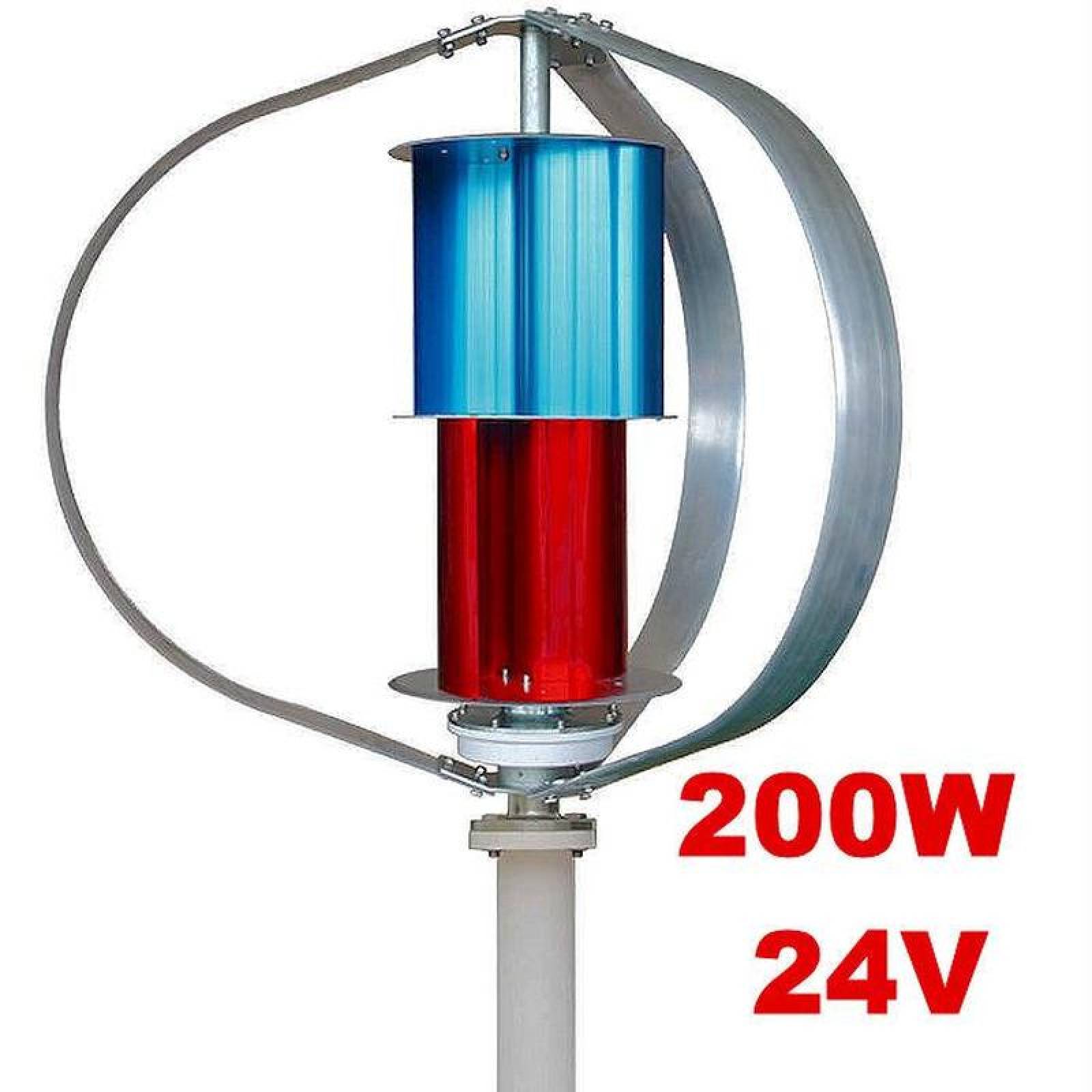  Turbina Eolica de Aire Casa Rodante, MXEWD-003-4, 200W, 12V, vientos hasta 162Km/hr, -40 a 80C, ElectroWind