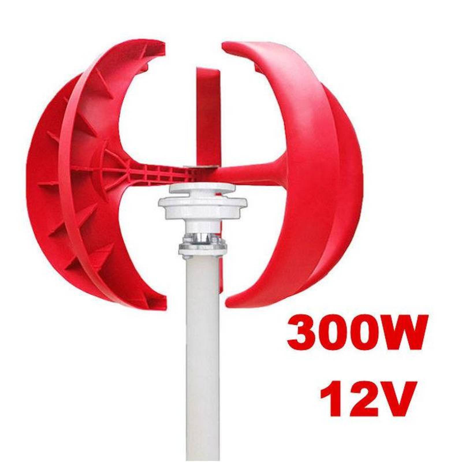  MIni Generador Eolico Vertical, MXEYL-005-2, 300 W, 12V, Vientos Hasta 162Km/hr, -40 a 80C
, EnergyBull