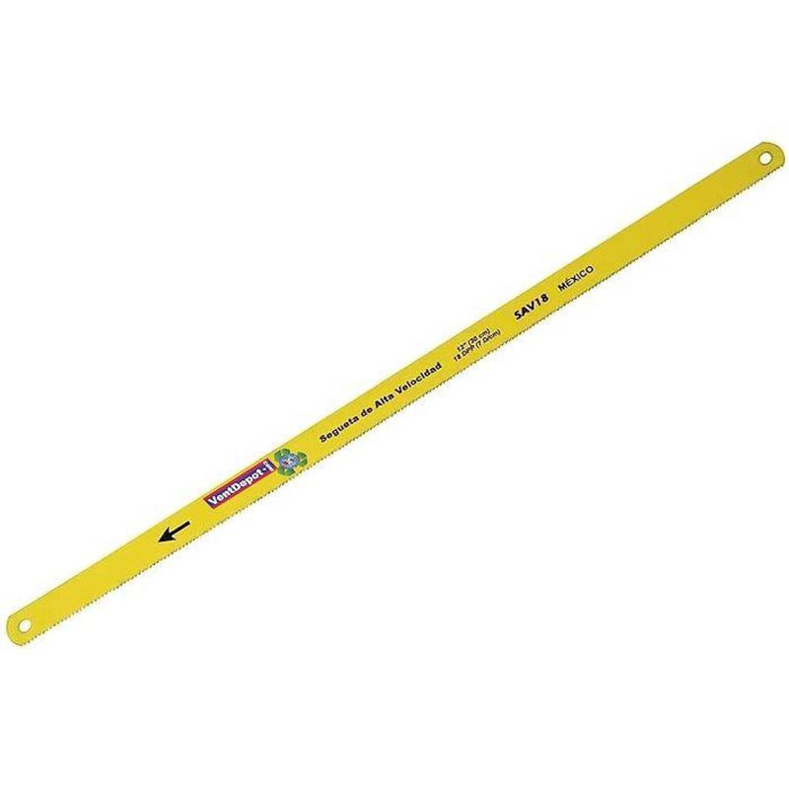 Sierra para Cartón MXSAL-002-1 24DPP 12" Longitud Acero SawSteel