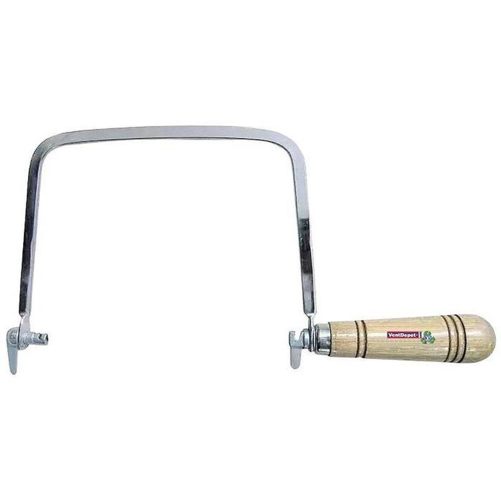 Arco Calador con Madera MXSQT-001-16 Para Segueta de 6" 9045 Ángulo de Corte Metal Calador SquareTool