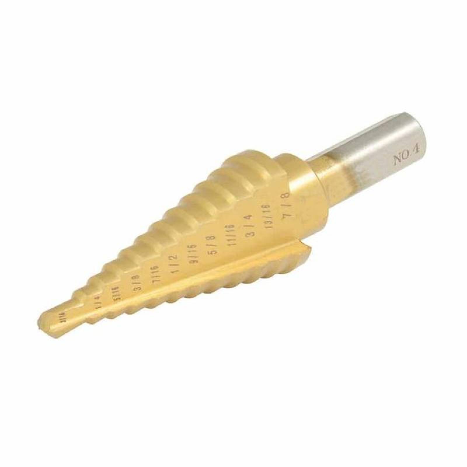 Broca para perforar cobre MXSGG-001-6 18-12" 14"Zanco Escalonada Acero Alta Velocidad StaggeredBits