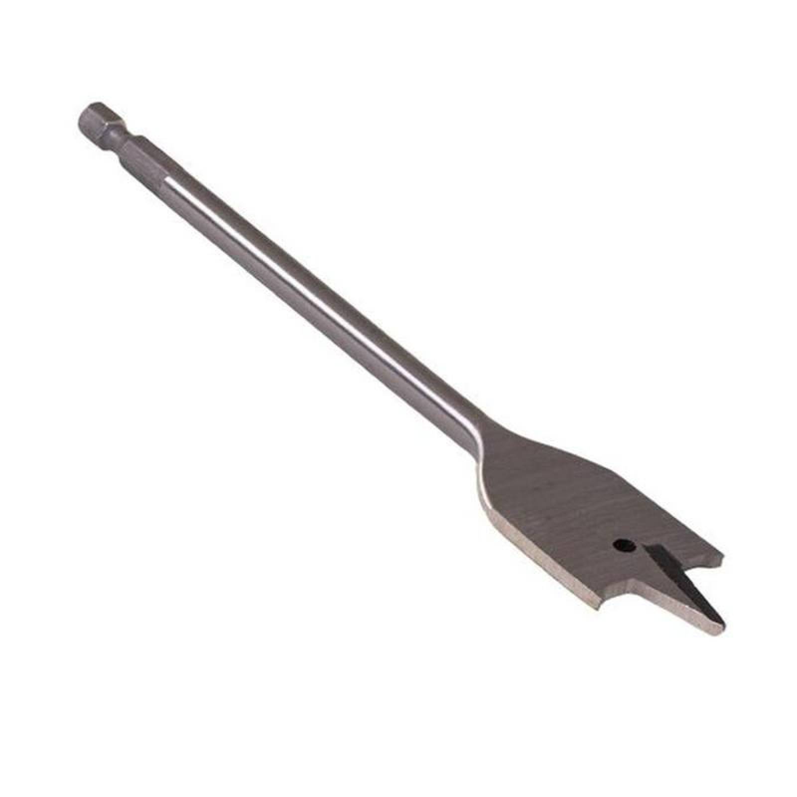 Broca para Madera con punta MXFHN-008-1 1 12" Recto Acero sae 1060 FlatHand