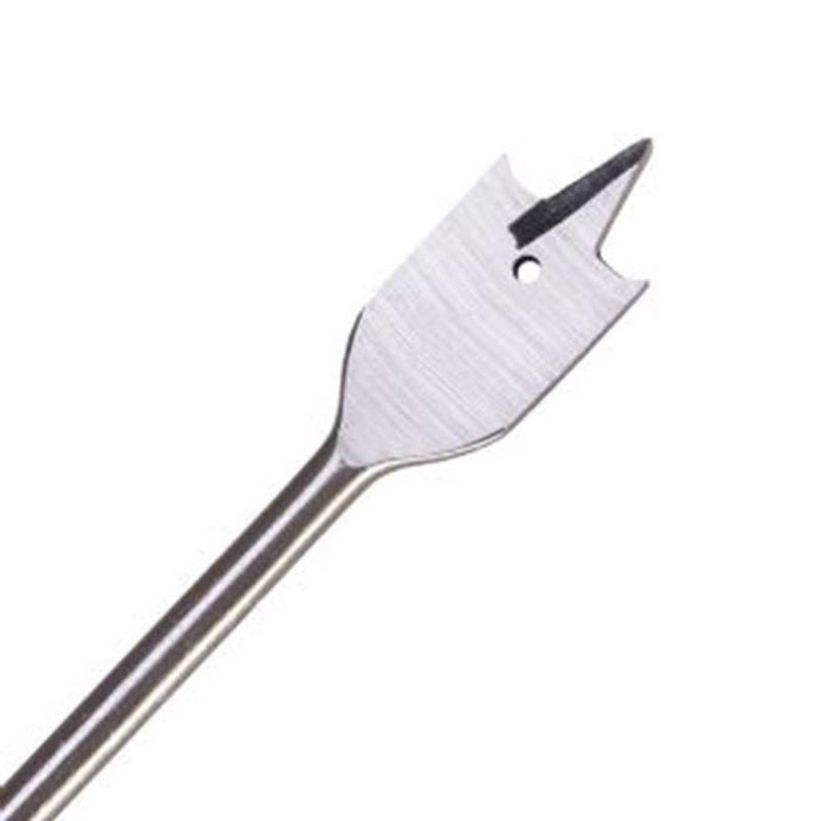 Broca para Madera con punta MXFHN-008-1 1 12" Recto Acero sae 1060 FlatHand