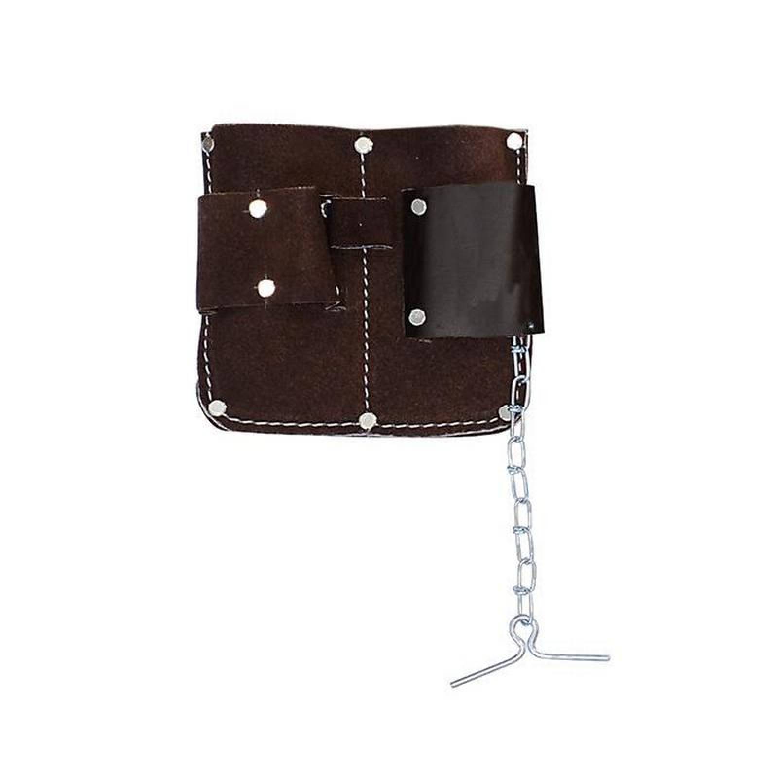 Estuche Porta pinzas MXFHI-001-29 6 Bolsillos 100porciento Piel de Bovino ForHanging