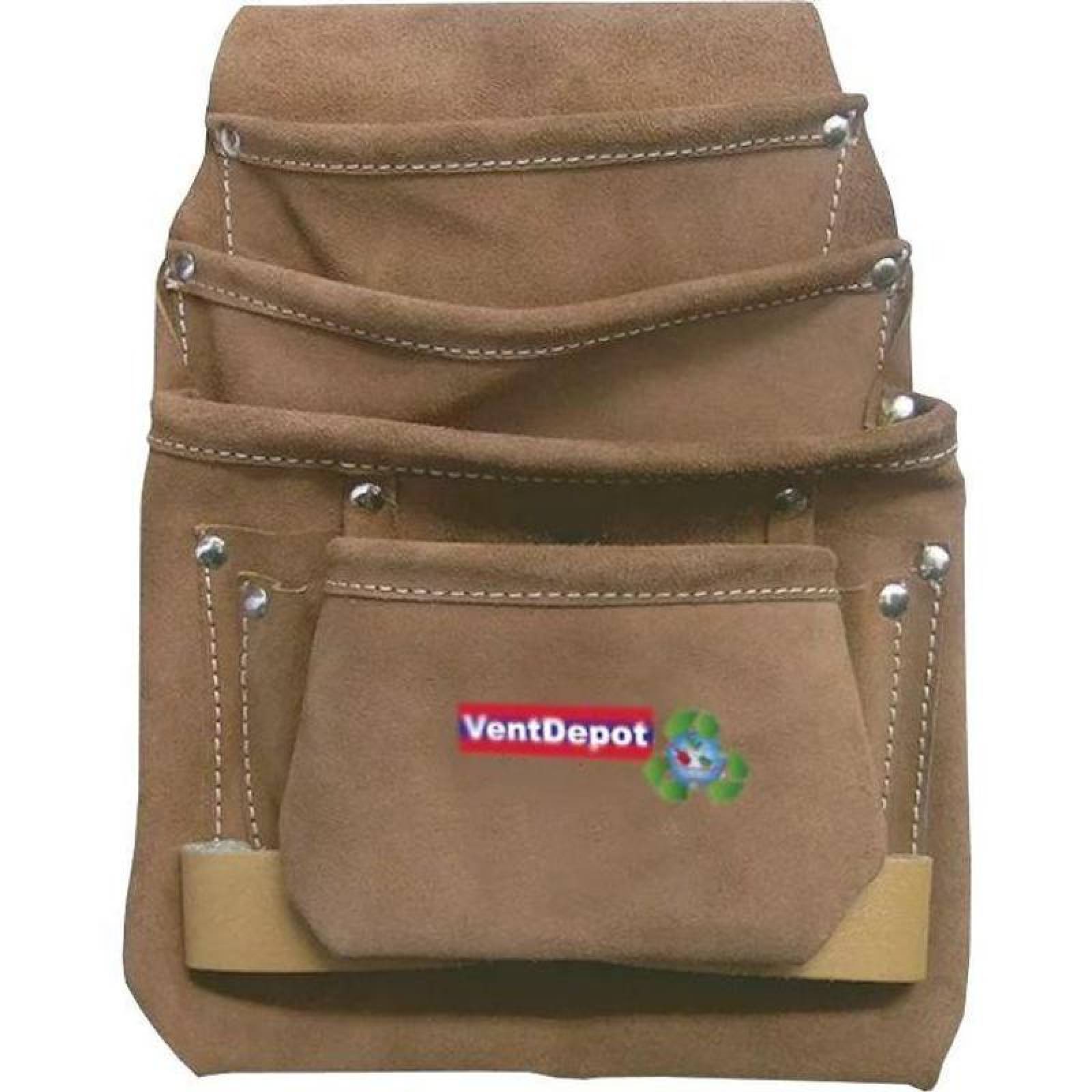 Estuche Porta probadores de voltaje MXHME-001-23 4 Bolsillos 100porciento Piel de Bovino HammerCase