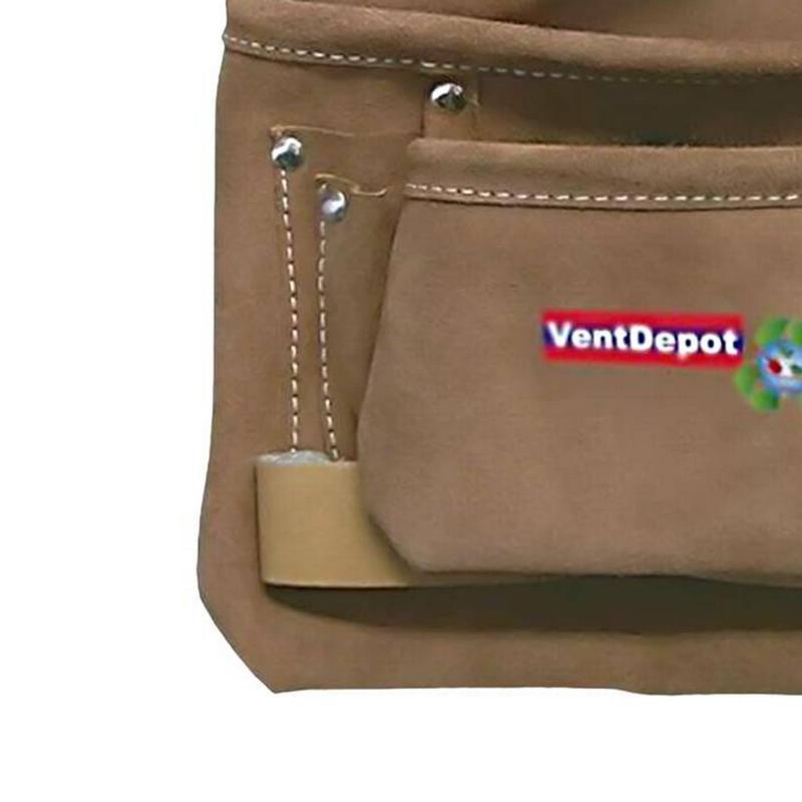 Estuche Porta probadores de voltaje MXHME-001-23 4 Bolsillos 100porciento Piel de Bovino HammerCase