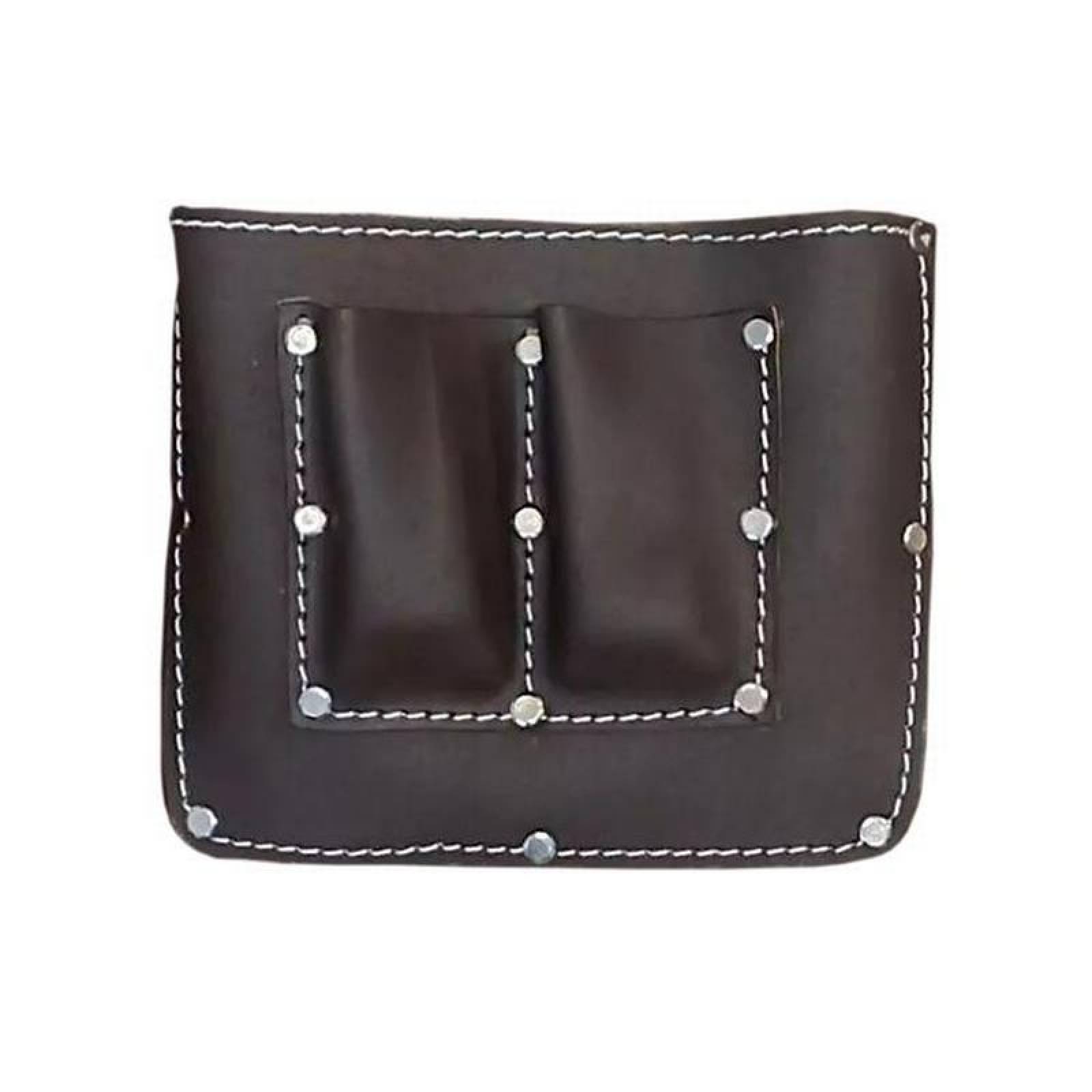 Estuche Porta desarmadores MXHOO-001-14 7 Bolsillos 100porciento Piel de Bovino HolderCase