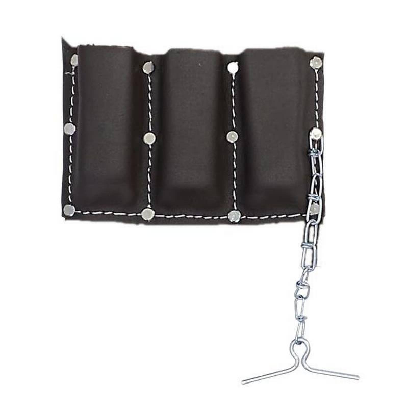 Estuche Porta pinzas MXHPE-001-14 8 Bolsillos 100porciento Piel de Bovino HolderTape