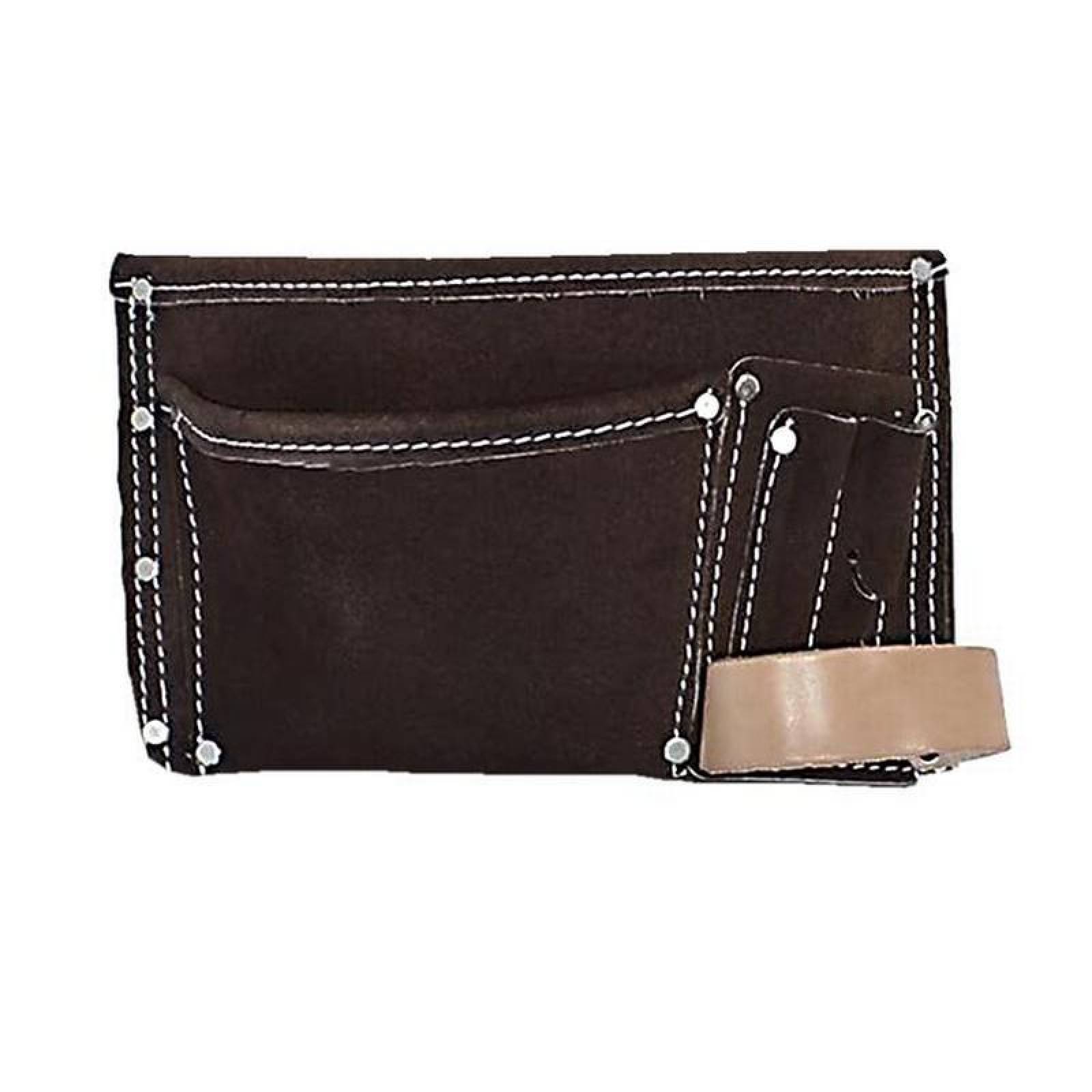 Bolsa para cargar desarmadores MXSOA-001-10 3 Bolsillos 100porciento Piel de Bovino StorageBelt