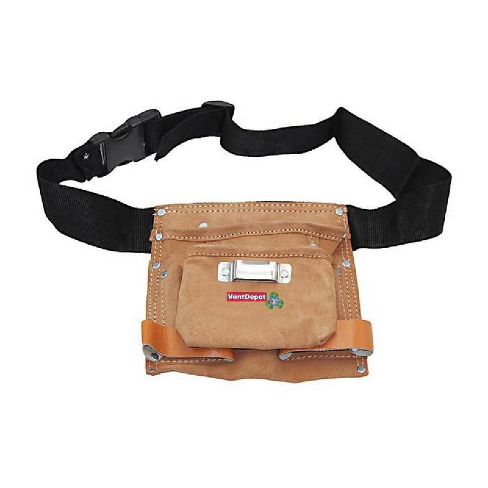 Porta Herramientas de piel MXTOB-001-7 4 Bolsillos 100porciento Piel de Bovino ToolBelt