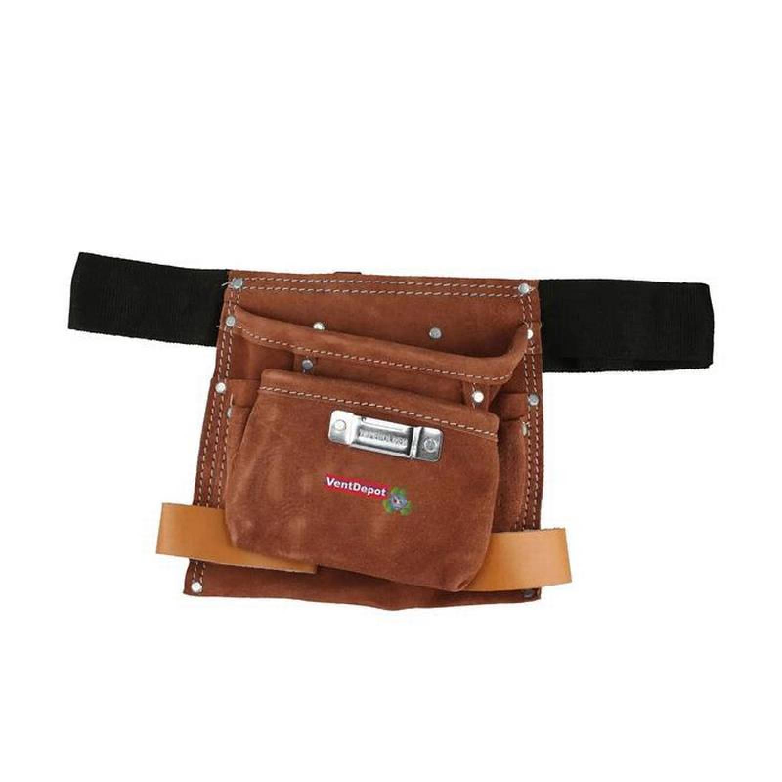 Porta Herramientas de piel MXTOB-001-7 4 Bolsillos 100porciento Piel de Bovino ToolBelt