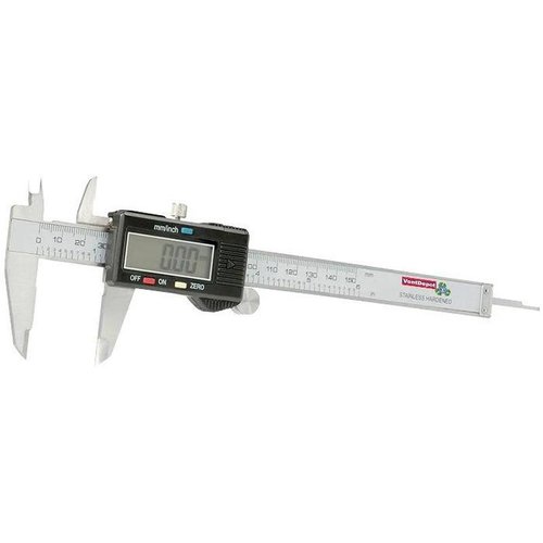 Calibrador Digital lectura en in MXPNN-001-9 0 - 6 Capacidad 03mm  Tolerancia 0005 Capacidad Mínima