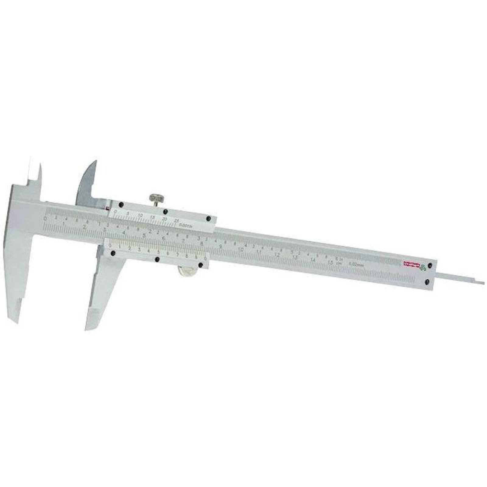 Calibrador Vernier Precisión 0001" MXVEE-001-13 0 - 6" Capacidad 03mm Tolerancia 001" Capacidad Mínima 6" Capacidad Máxima Métricas y Pulgadas VernierSteel