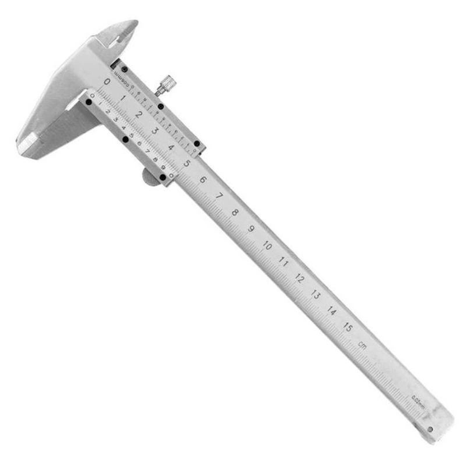 Calibrador Vernier Precisión 0001" MXVEE-001-13 0 - 6" Capacidad 03mm Tolerancia 001" Capacidad Mínima 6" Capacidad Máxima Métricas y Pulgadas VernierSteel