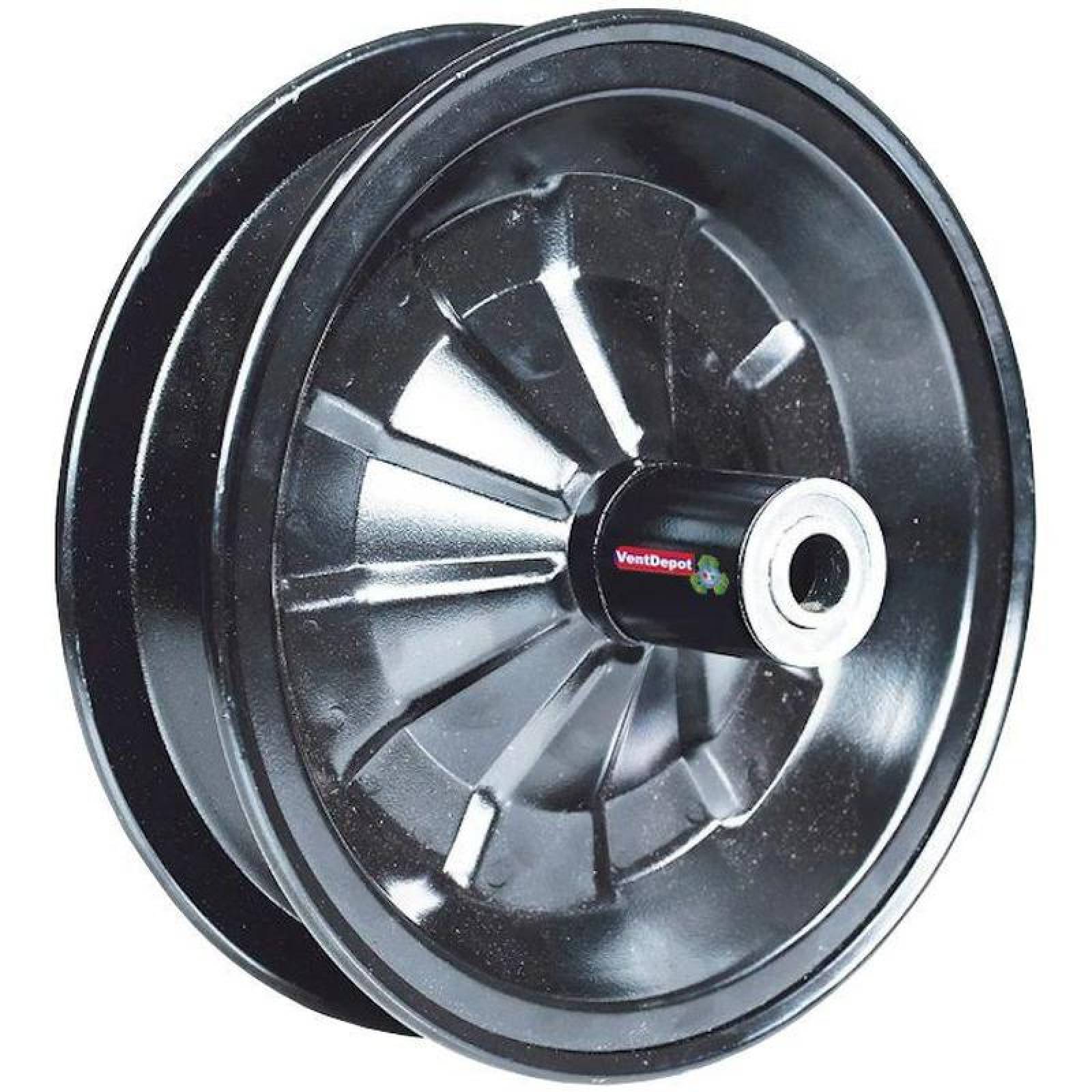 Rin con eje y baleros de carretilla, MXWRI-001-7, Rin con Eje y Baleros, Lámina Acerada, Pintura termo endurecida, WheelbarrowRim